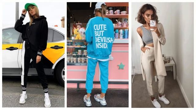 Модные женские спортивные костюмы 2022-2023. Актуальные фасоны и модели смотреть онлайн