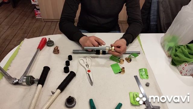 Фитинги Pro Aqua и труба Rehau stabil. смотреть онлайн