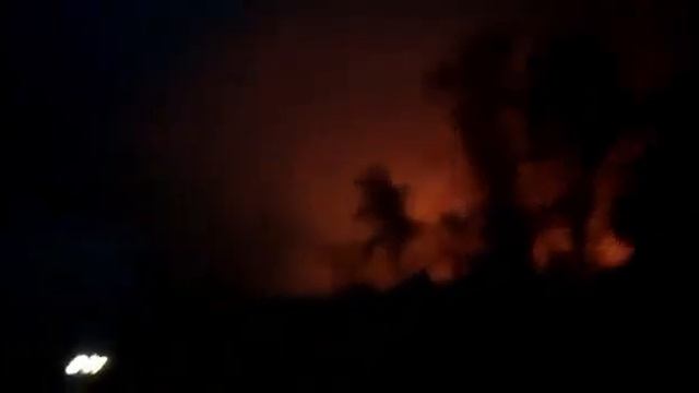 Большой пожар в Костанайском районе (Казахстан) смотреть онлайн