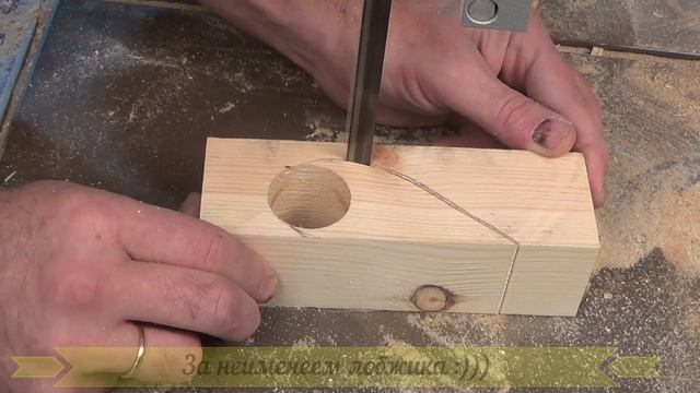 Деревянный подсвечник своими руками. Идея для подарка. смотреть онлайн