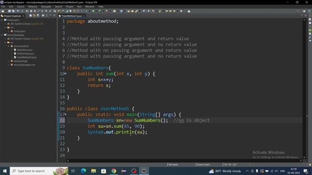 Java - User-Defined Methods|| PART 1|| смотреть онлайн