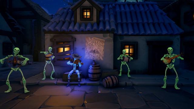 Becalmed Violin & Back-up Band | New Fiddle Instrument | Sea of Thieves Monkey Island OST смотреть онлайн