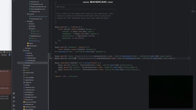 Laravel + Vue (Live codding 1) смотреть онлайн