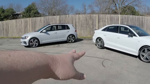 Conversation Alley: VW Golf GTI vs Audi A3 Quattro смотреть онлайн