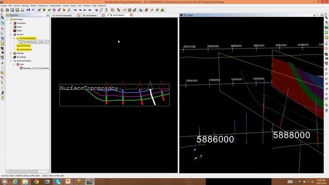 Webinar 1/2014: Introduction to rapid building of a 3D model from drill holes and surface data смотреть онлайн