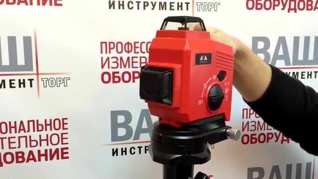 Лазерный нивелир ADA TOPLINER 3x360 смотреть онлайн