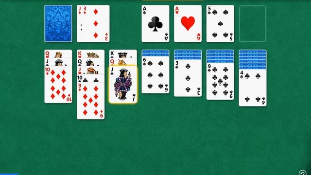 Star Club\Klondike\Expert I: Play the J♠ to the foundation in no more than 70 moves смотреть онлайн