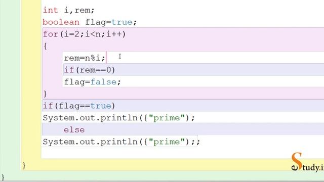 Java : Prime Number Using For Loop смотреть онлайн