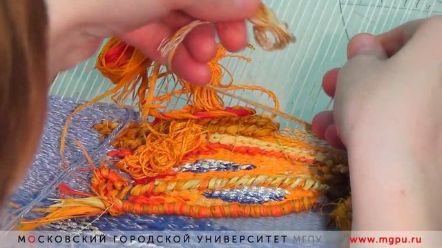 Ручное ткачество (таписсерия) / Школа художника для детей и взрослых — МГПУ смотреть онлайн