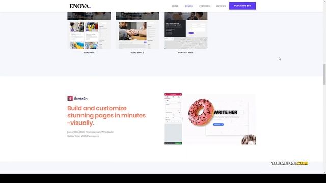 Enova - Multipurpose Business WordPress Theme consulting professional Website Builder смотреть онлайн