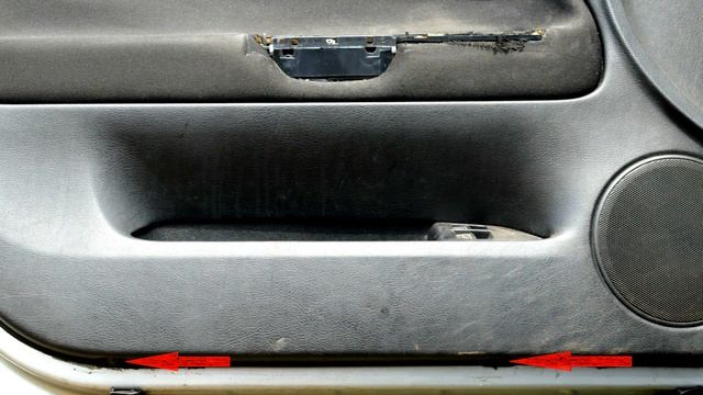 Снятие карты/обшивки водительской двери Volkswagen Passat B5/Фольксваген Пассат Б5 смотреть онлайн