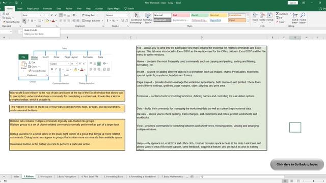 Introduction to Excel - The Excel Ribbon смотреть онлайн