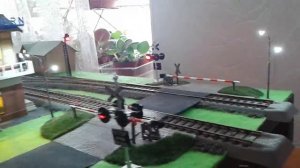RailRoad Crossing Железнодорожный переезд для жд Piko,Roco H0 1:87