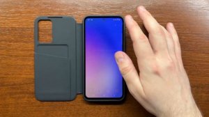 Samsung Galaxy A54 Incoming Call in Smart View Wallet Flip Case. Incl. Alarm, Timer & Outgoing Call