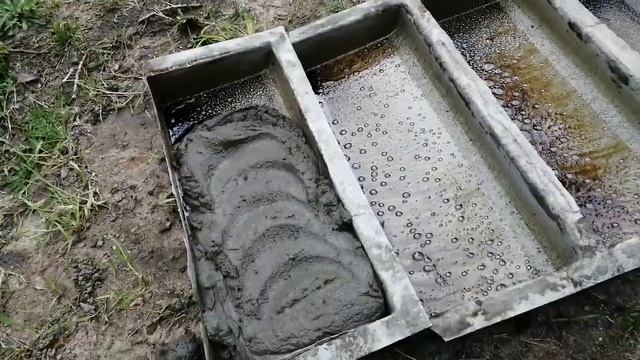 19 руб -  садовый  бардюр(20 штук с мешка цемента)