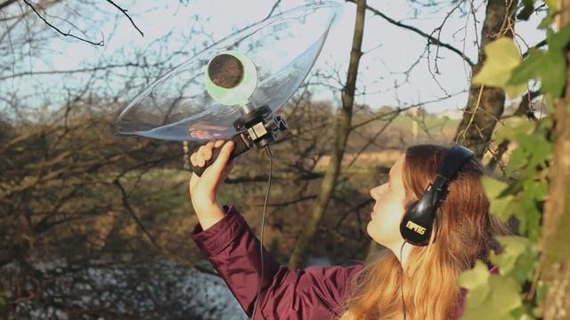 NHBS: In The Field - Hi-Sound Stereo Parabolic Microphone