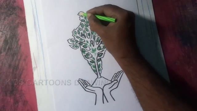How to Draw Clean India / Green India / Healthy India Poster Drawing смотреть онлайн