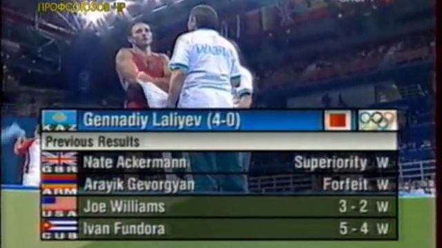 Бувайсар Сайтиев. Олимпийские Игры - 2004. Финал. смотреть онлайн
