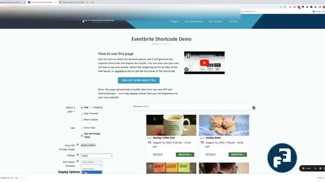 Display Eventbrite Events Plugin - Quick Start Guide смотреть онлайн