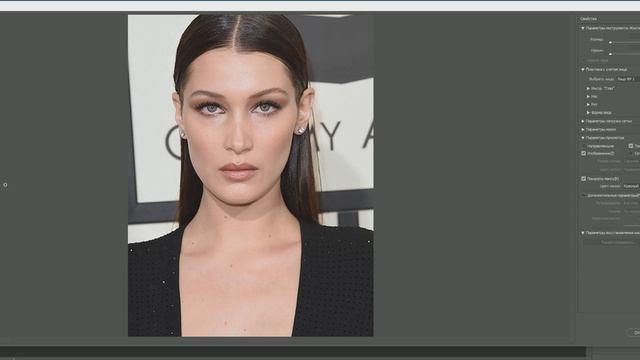 Как убрать хмурую мину? Пластика лица в PhotoShop смотреть онлайн