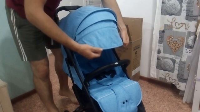 Распаковка - Детская прогулочная коляска Sundays Baby S600 смотреть онлайн