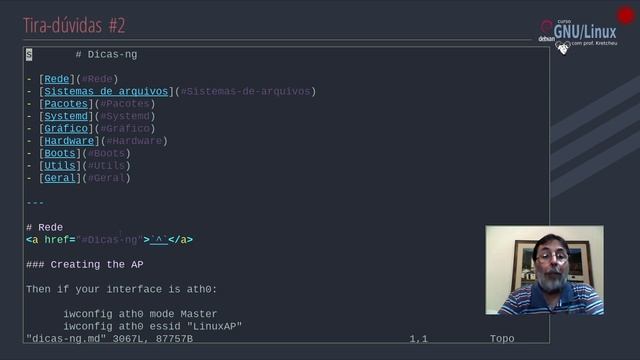 ? Curso GNU Linux - Tira-dúvidas ao vivo #2 смотреть онлайн