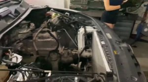 Как поменять задний сальник коленвала на volkswagen touareg на 3-х литровом двигателе.