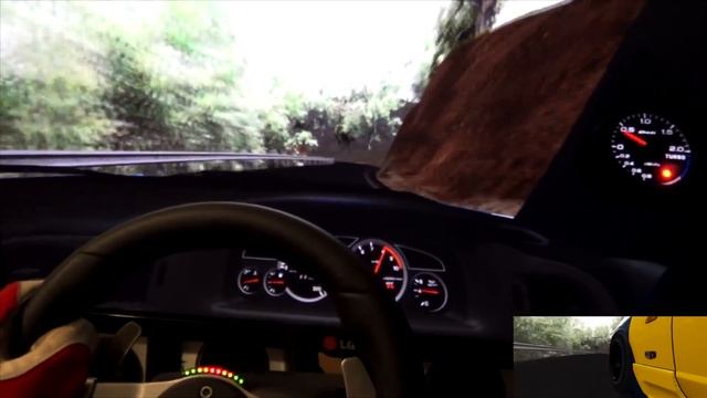 Assetto Corsa - Nissan Skyline R33 GT-R Drift @ Hillclimb Los Marteles - G27 Real POV - Onboard смотреть онлайн