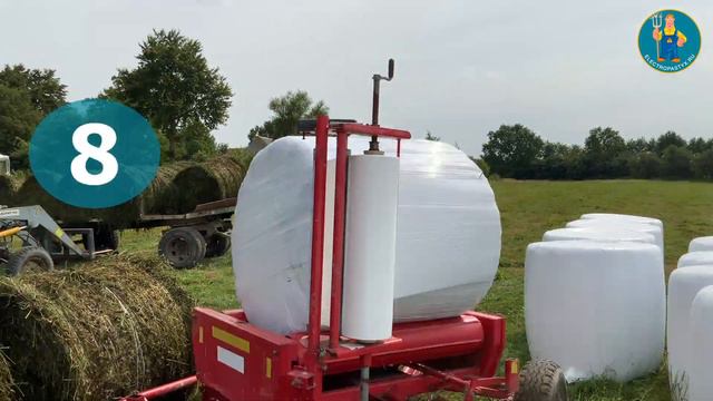 Новинка! Сенажная пленка из Турции тест на прочность клиент с 7 летним опытом тестирует нашу плёнку. смотреть онлайн