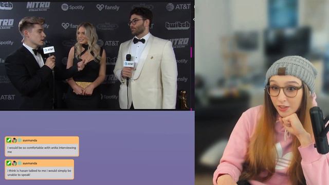 QTCinderella dress reveal (Streamer Awards 2023 React) смотреть онлайн