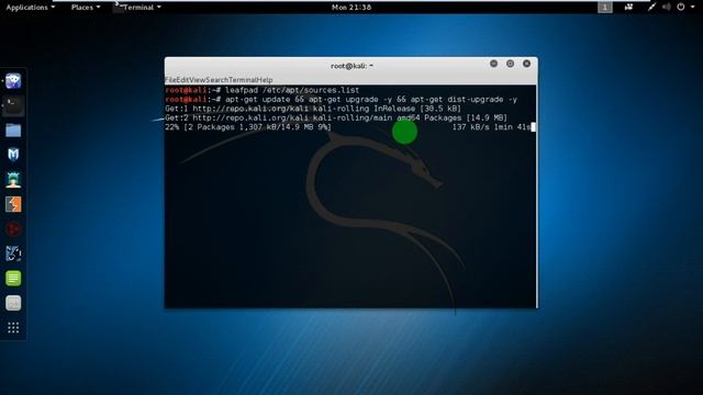 Update Kali Linux sources list and get upgrade On Kali Linux 2017 смотреть онлайн