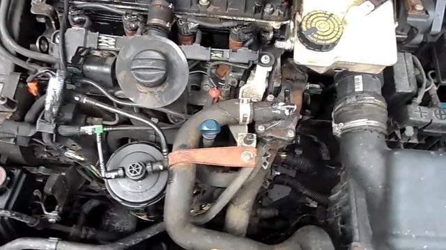 CITROEN PICASSO 2 0 DIESEL 2001 ENGINE VIDEO