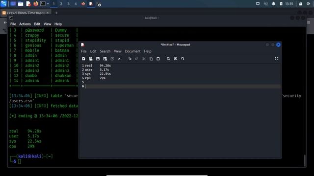 #2.3 Speeding up the Process (in blind and time-based scenarios) in SQLMap смотреть онлайн