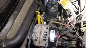 Установка кронштейна переноса генератора Frog на ниве.