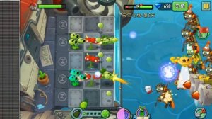 Ионизирующий Антуриум снимает напряжение! РАСТЕНИЯ против ЗОМБИ 2 или PLANTS vs ZOMBIES 2. Серия 25