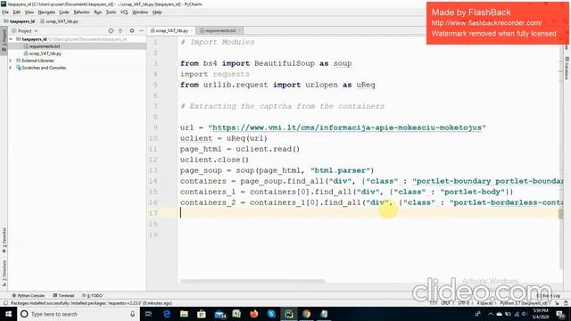 Scrap A Form Based Captcha Website Using Beautiful Soup and BestCaptchaSolver API In Python - Part смотреть онлайн