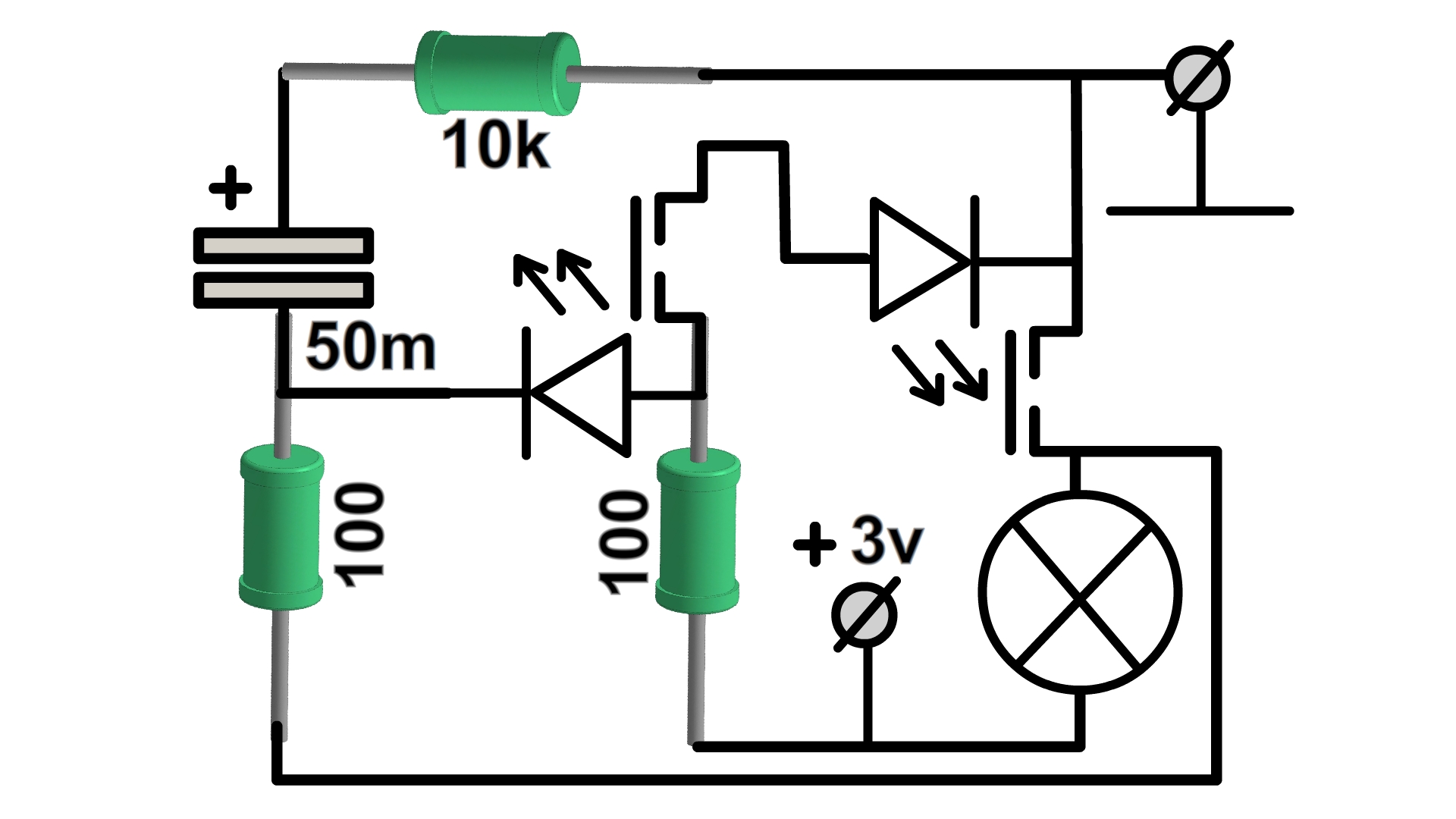 How to make LED flasher using Opto Relay (NO Nransistors) смотреть онлайн
