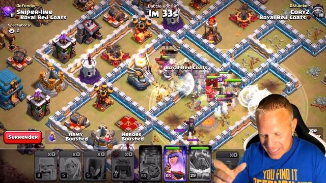 1 MILLION ANGRY SKELETONS! DOES IT WORK?? CLASH OF CLANS смотреть онлайн
