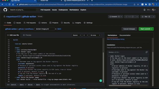 Create Docker Images using Github Actions смотреть онлайн