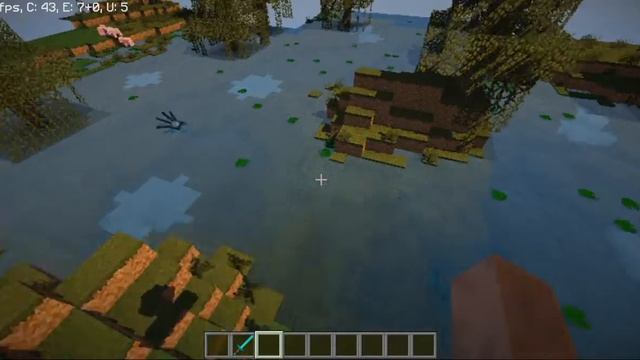 Minecraft with Shaders in Intel (R) HD Graphics Family смотреть онлайн