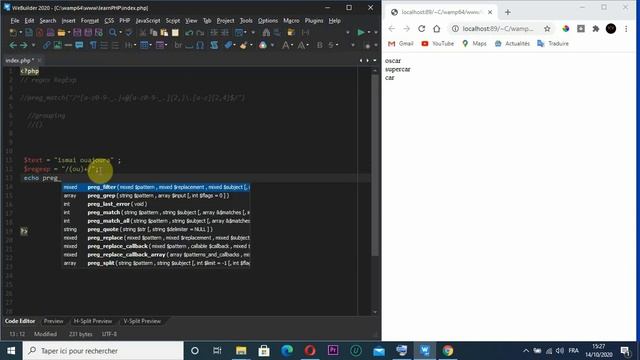 شرح php من دورة php darija (دورة php كاملة) -- PHP Regular expression grouping смотреть онлайн