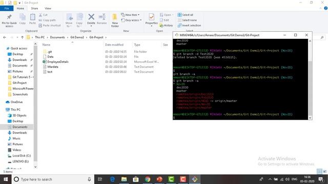 Git Tutorials for Beginners #7 || Working with branches - Part 2 (using GitHub and Git Bash) смотреть онлайн