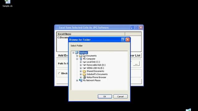Sobolsoft com How To Use Excel Save Selected Cells As JPG Software смотреть онлайн