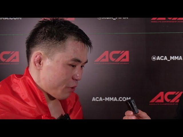 ACA YE 44: Айдамир Магомадов | Слова после боя смотреть онлайн