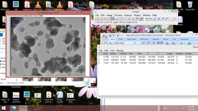 How to calculate particle size using ImageJ software смотреть онлайн