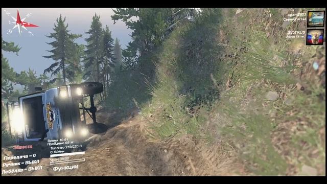стрим Spintires, карта Заповедник, эксклюзивный тест Уаз 3172-1 гражданский Симбир смотреть онлайн