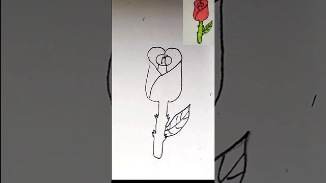 Как рисовать розу?/Adelia Art/how to draw a rose? смотреть онлайн