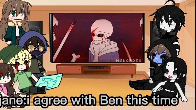 Creepypasta react to bad sanses смотреть онлайн