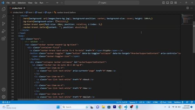 Responsive Crypto Currency Website in Bootstrap 5 #webdevelopment #website #webdesign смотреть онлайн