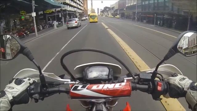 Honda CRF 250l Super Motard Conversion